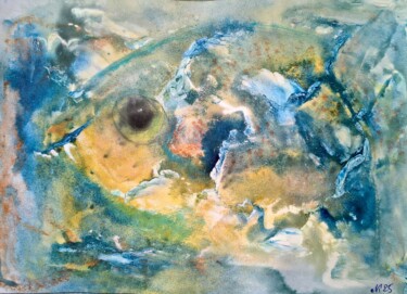 제목이 "The fish"인 미술작품 Lena Kolambet로, 원작, 아크릴