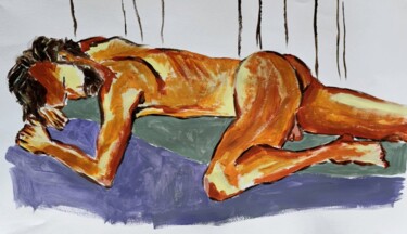 R11 Pittura intitolato "R11" da Alison Robin, Opera d'arte originale, Acrilico