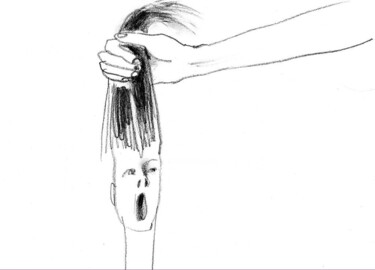 Drawing titled "Drawing" by Maja Spasova, Original Artwork, Graphite