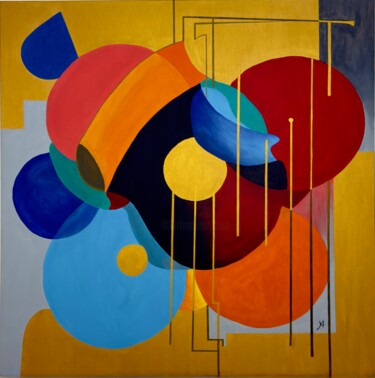 Abundantia Painting titled "Abundantia" by Yann Aufus, Original Artwork, Acrylic