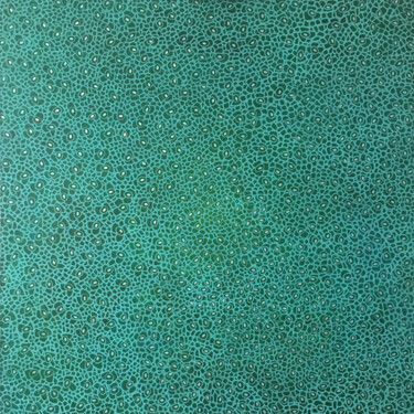 Peinture intitulée "Variegated I" par Jennifer Bell, Œuvre d'art originale, Acrylique Monté sur Châssis en bois