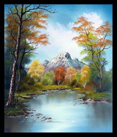 Digital Arts titled "autumn-images-c-ste…" by Melih Ortatepe, Original Artwork, Digital Painting