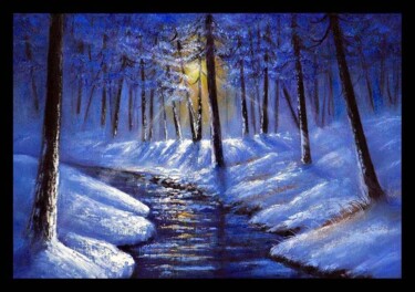 제목이 "december-sunrays-c-…"인 디지털 아트 Melih Ortatepe로, 원작, 디지털 페인팅