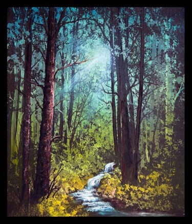 "deep-woods-stream-c…" başlıklı Dijital Sanat Melih Ortatepe tarafından, Orijinal sanat, Dijital Resim