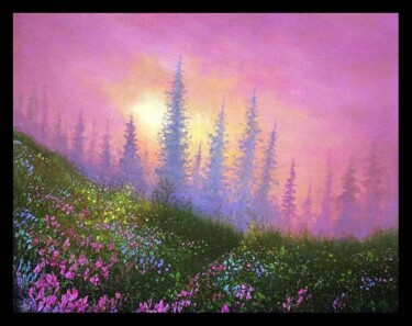 "mountain-wildflower…" başlıklı Dijital Sanat Melih Ortatepe tarafından, Orijinal sanat, AI tarafından oluşturulan görüntü