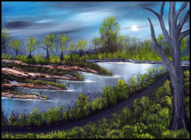 "path-by-the-lake-ro…" başlıklı Dijital Sanat Melih Ortatepe tarafından, Orijinal sanat, AI tarafından oluşturulan görüntü