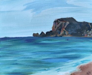 15:00 Painting titled "15:00" by Darina Moldabek, Original Artwork, Acrylic Mounted on Wood Stretcher frame
