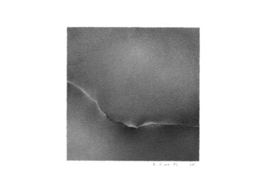 Drawing titled "dessins 15x15 #66" by Marie-Pascale Corcuff, Original Artwork, Pencil