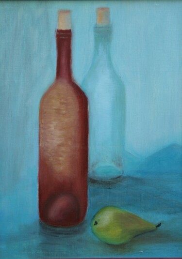 Painting titled "L'ivresse" by Genevieve Fraysse, Original Artwork, Acrylic