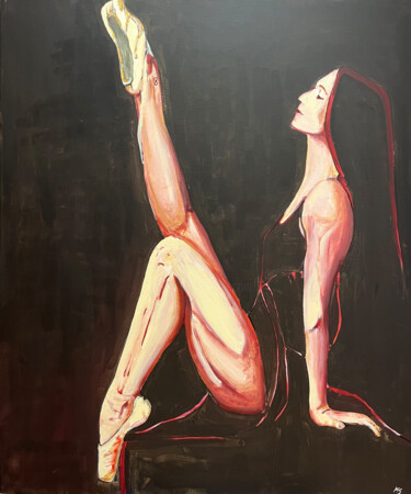 Peinture intitulée "Infinity" par Kamila Sitak, Œuvre d'art originale, Acrylique Monté sur Châssis en bois