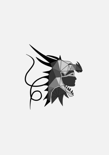 Digital Arts titled "Instinct primal et…" by Cecile Ducrot, Original Artwork, 2D Digital Work