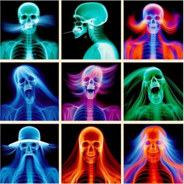 Digital Arts titled "X-RAY 011" by Karavix, Original Artwork, AI generated image