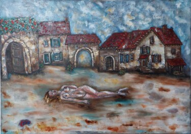 Pittura intitolato "I Have You So Much" da Elizabeta Mitreva, Opera d'arte originale, Olio Montato su Telaio per barella in…