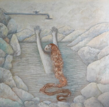 calm painting oil on canvas original artwork by artist Картина под названием "calm painting oil o…" - Julia Ozerova, Подлинное произведение искусства, Масло