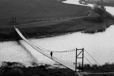 Photography titled "Old bridge." by Andriy Solovyov, Original Artwork, Analog photography