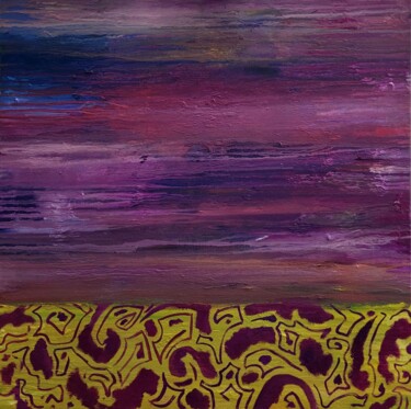 Peinture intitulée "Orchid" par Pascal Buffard, Œuvre d'art originale, Huile Monté sur Châssis en bois