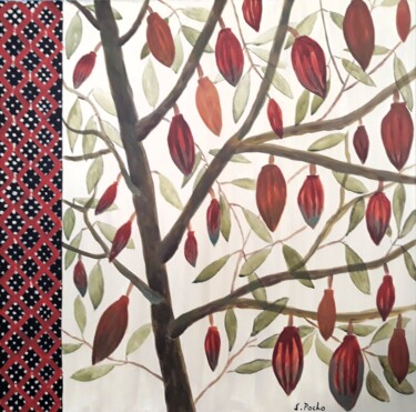 Peinture intitulée "Nectar of the gods" par Stéphanie Pocho, Œuvre d'art originale, Acrylique Monté sur Châssis en bois