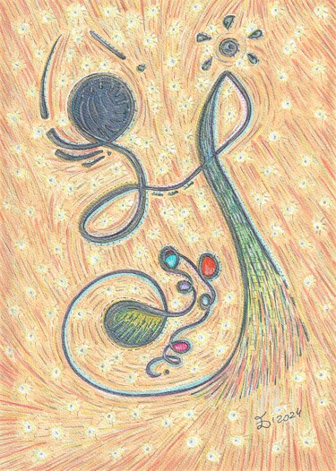 제목이 "Magician II"인 미술작품 Ewa Dura로, 원작, 마커