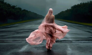 数字艺术 标题为“On The Road” 由Vanda Lehel (V A N D E E), 原创艺术品, AI生成的图像