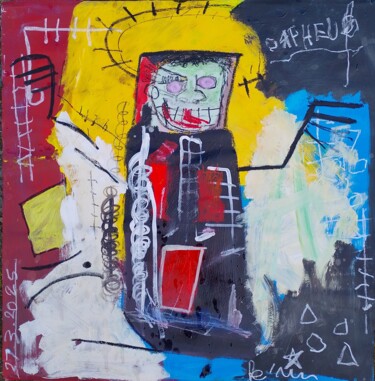 Pittura intitolato "Orpheus 1😇" da Hector O'Kanin, Opera d'arte originale, Acrilico