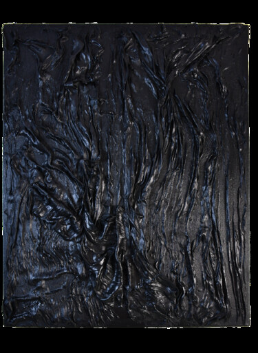 Painting titled "Lady in Black" by Burkhard Baier, Original Artwork, Acrylic