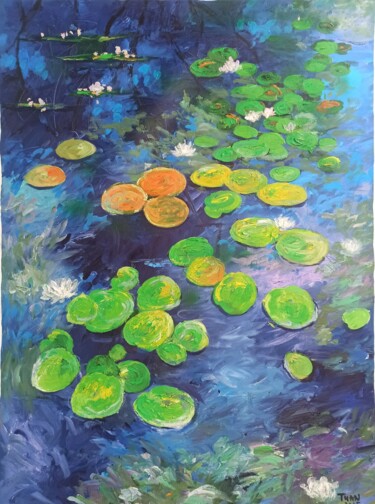 nature's quiet moment 绘画 标题为“nature's quiet mome…” 由Anh Tuan Le, 原创艺术品, 丙烯