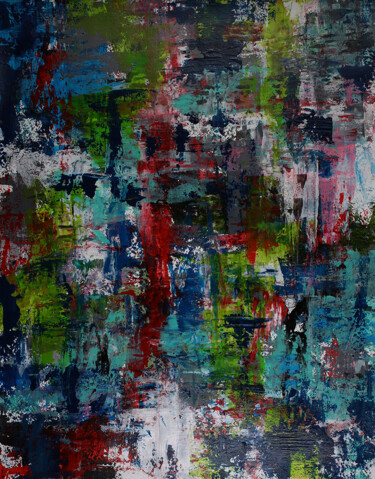 绘画 标题为“Abstract landscape…” 由Peter Kilb, 原创艺术品, 丙烯