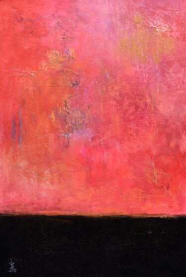 Painting titled "Boujee Time" by Misako Chida, Original Artwork, Acrylic