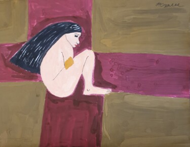 Desperation Zeichnungen mit dem Titel "Desperation" von Arina Mari, Original-Kunstwerk, Gouache