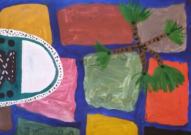 Tekening getiteld "No name D 3" door Arina Mari, Origineel Kunstwerk, Gouache