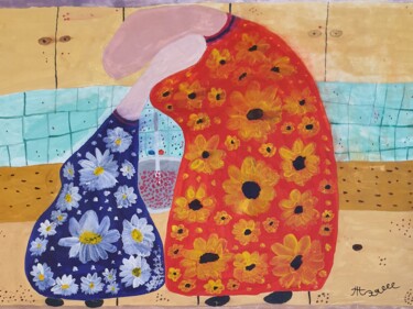 Tekening getiteld "No name D 1" door Arina Mari, Origineel Kunstwerk, Gouache
