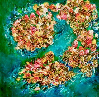 Painting titled "Alice In Wonderland…" by Victoria Horkan, Original Artwork, Oil