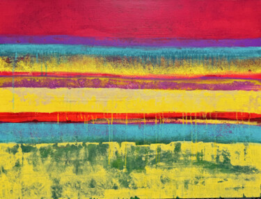 Peinture intitulée "Desiderata" par Ingrid Oliphant, Œuvre d'art originale, Acrylique Monté sur Châssis en bois