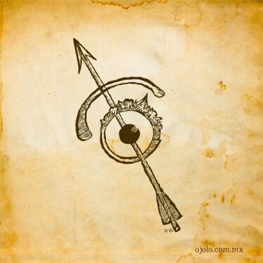 Digital Arts titled "arrow eye" by Ojolo - Abel García, Original Artwork, 2D Digital Work