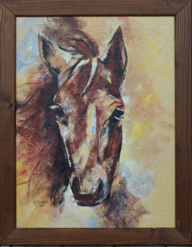 Peinture intitulée "OhO!" par Anne-Frédérique Ferret, Œuvre d'art originale, Huile