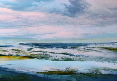 Malerei mit dem Titel "Solitude in the ope…" von Felix Günther, Original-Kunstwerk, Acryl