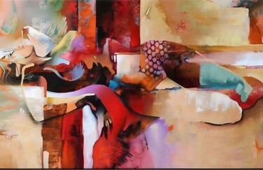 Seducción Abstracta 绘画 标题为“Seducción Abstracta” 由Elio Segundo Sanchez, 原创艺术品, 油