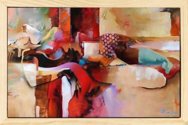"Seducción Abstracta" başlıklı Tablo Elio Segundo Sanchez tarafından, Orijinal sanat, Petrol