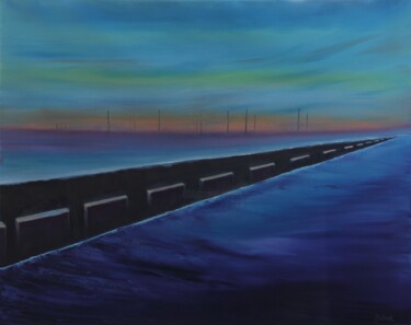 Painting titled "Have a Nice Trip" by Serguei Borodouline, Original Artwork, Oil
