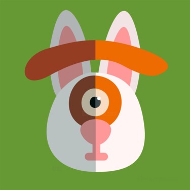 Digital Arts titled "animalojo 13 - cone…" by Ojolo - Abel García, Original Artwork, 2D Digital Work