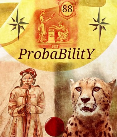 数字艺术 标题为“Probability of surv…” 由Yurii Bilianivskyy, 原创艺术品, 数字拼贴