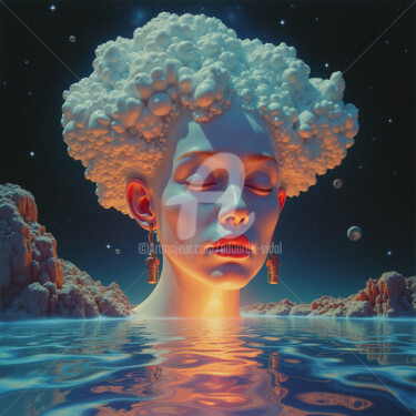 Arte digital titulada "Mortification art" por Eduardo Vidal, Obra de arte original, Imagen generada por IA