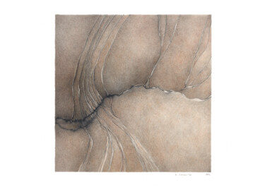 Disegno intitolato "dessins 25x25 #5" da Marie-Pascale Corcuff, Opera d'arte originale, Matita
