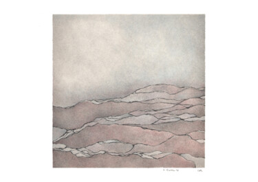 Disegno intitolato "dessins 25x25 #6" da Marie-Pascale Corcuff, Opera d'arte originale, Matita