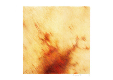 Dessin intitulée "dessins 25x25 #9" par Marie-Pascale Corcuff, Œuvre d'art originale, Crayon