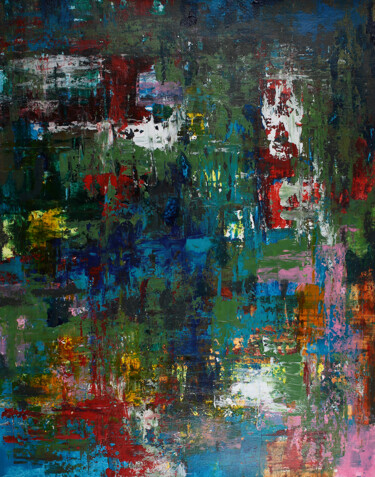 la fuerza de la intuition Peinture intitulée "la fuerza de la int…" par Peter Kilb, Œuvre d'art originale, Acrylique