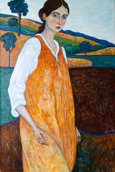 Journey Peinture intitulée "Journey" par Alexander Galyatsky, Œuvre d'art originale, Huile Monté sur Châssis en bois