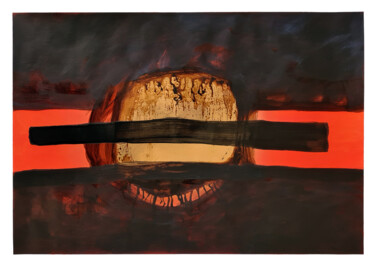 Schilderij getiteld "Sans-titre 27" door Benjamin Debayle, Origineel Kunstwerk, Acryl