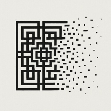 Semantic Degeneration Digital Arts titled "Semantic Degenerati…" by Alberto Capitani, Original Artwork, AI generated image