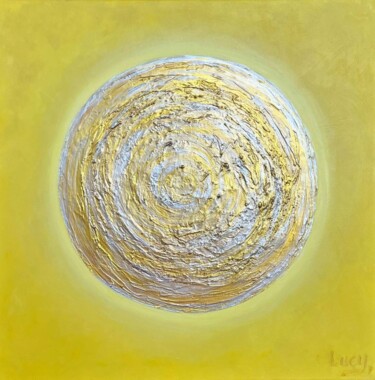 Moon of a Thousand Dreams Peinture intitulée "Moon of a Thousand…" par Lucy Moon, Œuvre d'art originale, Acrylique
